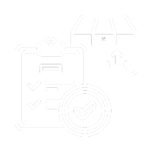 Clipboard and box icon